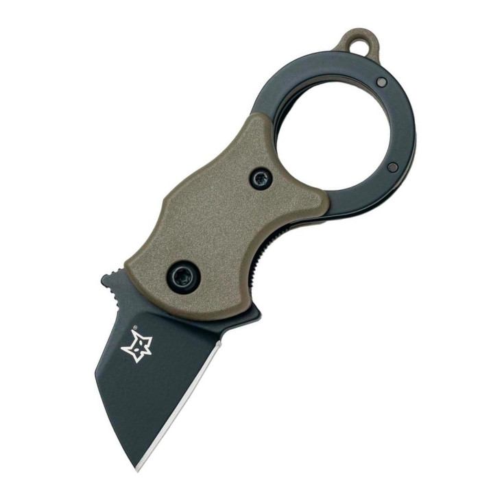 Нож Fox Mini-TA Black Blade Green FX-536ODB  