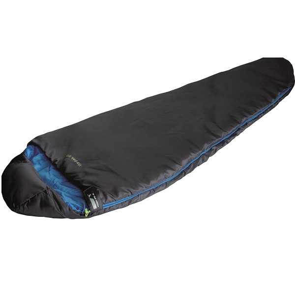 Спальный мешок High Peak Lite pak 1200,черно-синий, левый 