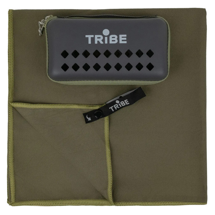 Полотенце из микрофибры Tribe Pocket Towel 90х180 см T-LC-0001-2XL, army-green  