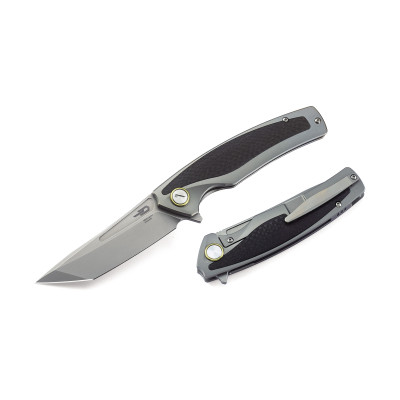 Складной нож Bestech Knives PREDATOR Grey BT1706B