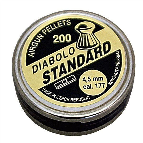 Пули пневматические Kovohute Standard 0,5г 4,5 мм 200 шт/уп  