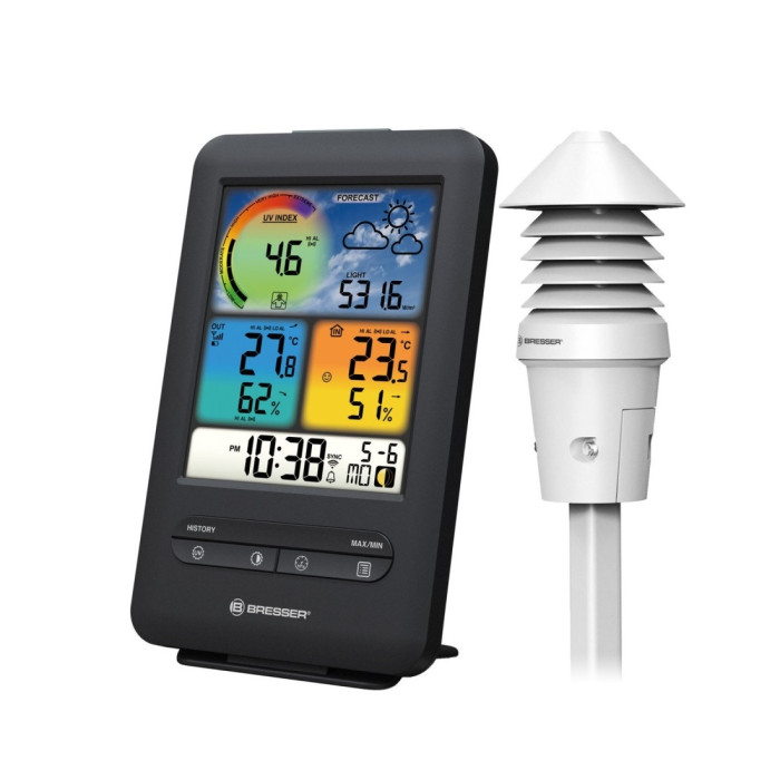 Метеостанция Bresser WIFI Colour 4-in-1 UV(7002534)  