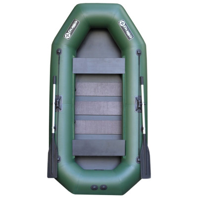 Надувная лодка Elling Навигатор 270, зеленая