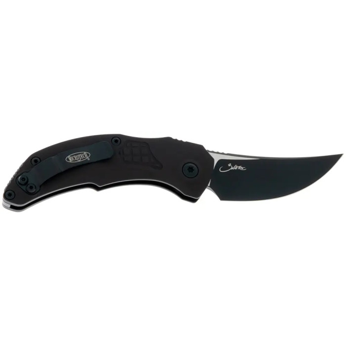 Нож Microtech Brachial Black Blade Tactical black  