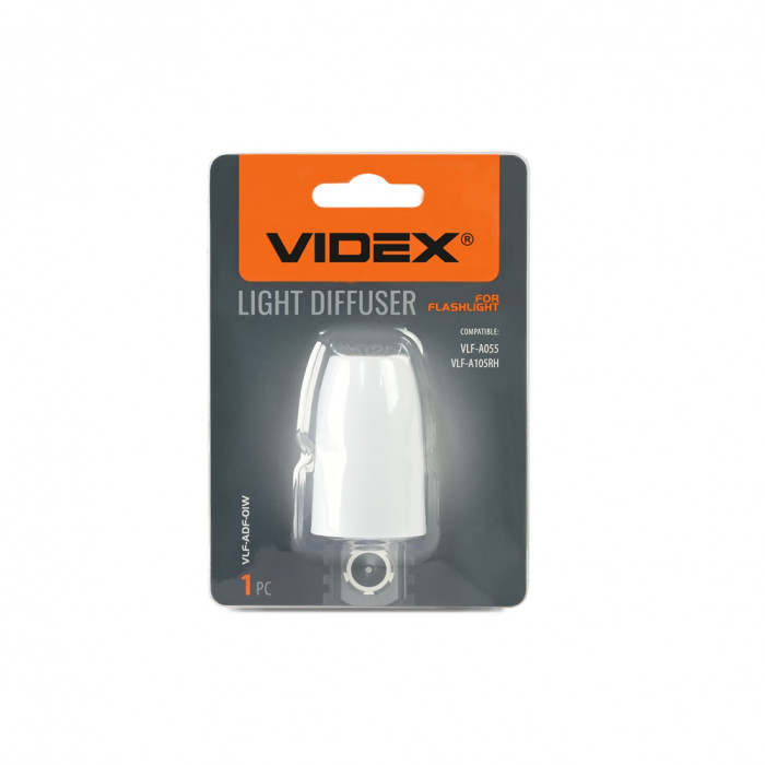 Диффузор (рассеиватель света) VIDEX VLF-ADF-01W к фонарику  