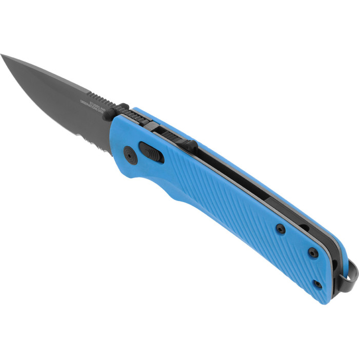 Нож SOG Flash AT, Civic Cyan MK3 // Partially Serrated (SOG 11-18-04-57)  