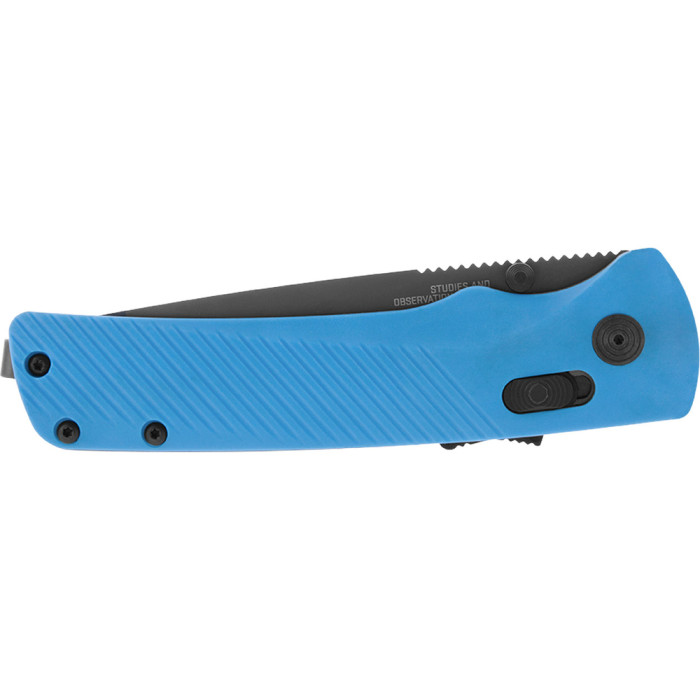 Нож SOG Flash AT, Civic Cyan MK3 // Partially Serrated (SOG 11-18-04-57)  