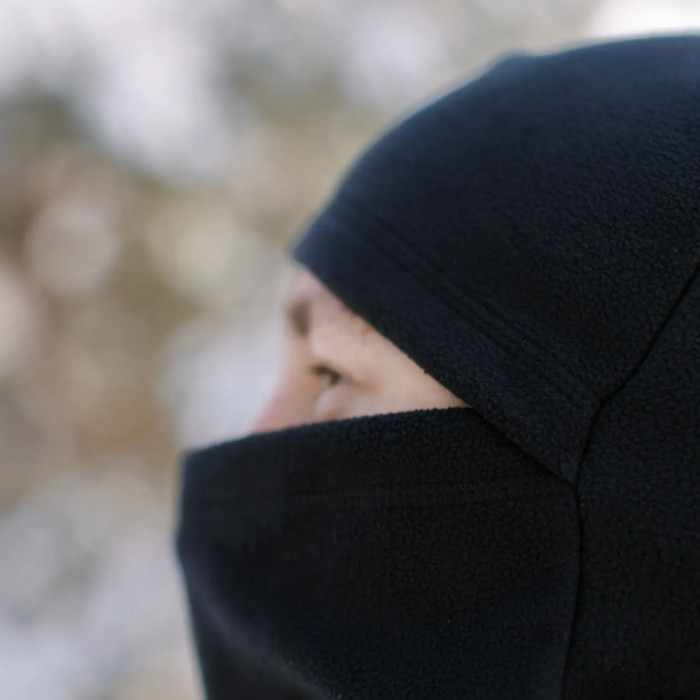 Балаклава флисовая Tribe Fleece Balaclava T-KF-0021 OS, black  