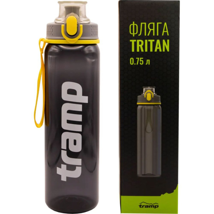Фляга Тритан Tramp UTRC-289, 0,75 л, серый  
