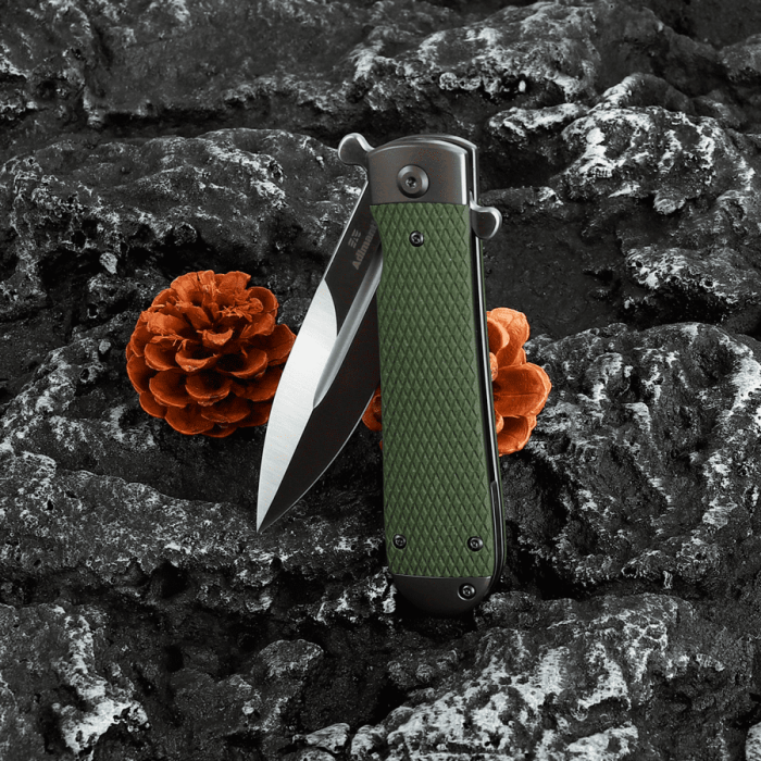 Нож Adimanti Samson by Ganzo зеленый  