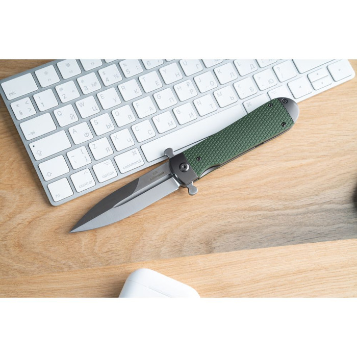 Нож Adimanti Samson by Ganzo зеленый  