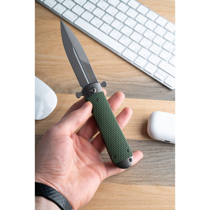 Нож Adimanti Samson by Ganzo зеленый  