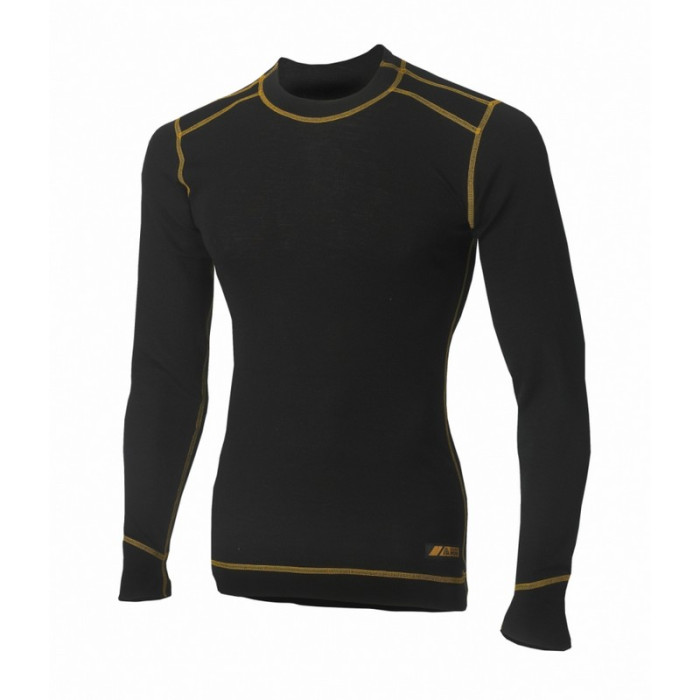 Термофутболка Aclima Work Warm Shirt Crew Neck Black, M  