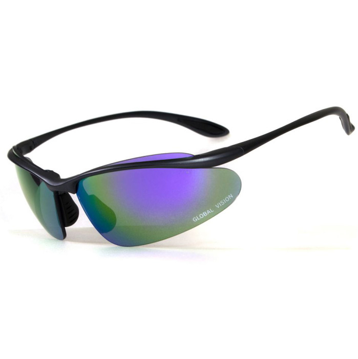 Очки Global Vision HollyWood зеркальные фиолетовые  