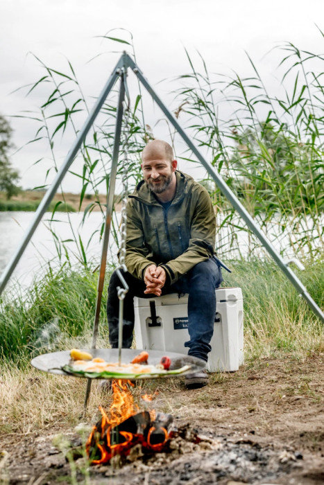 Планча-гриль подвесная Petromax Hanging Fire Bowl for Cooking Tripod  