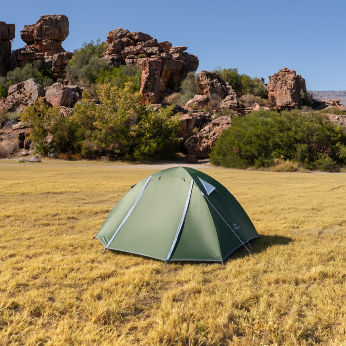Палатка трехместная Naturehike Bleik Series Tent CNK2550WS038, зеленый (6977465863492)  