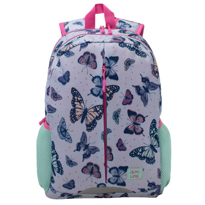 Рюкзак детский Semi Line 12 Lilac Batterfly Print (J4924-1)