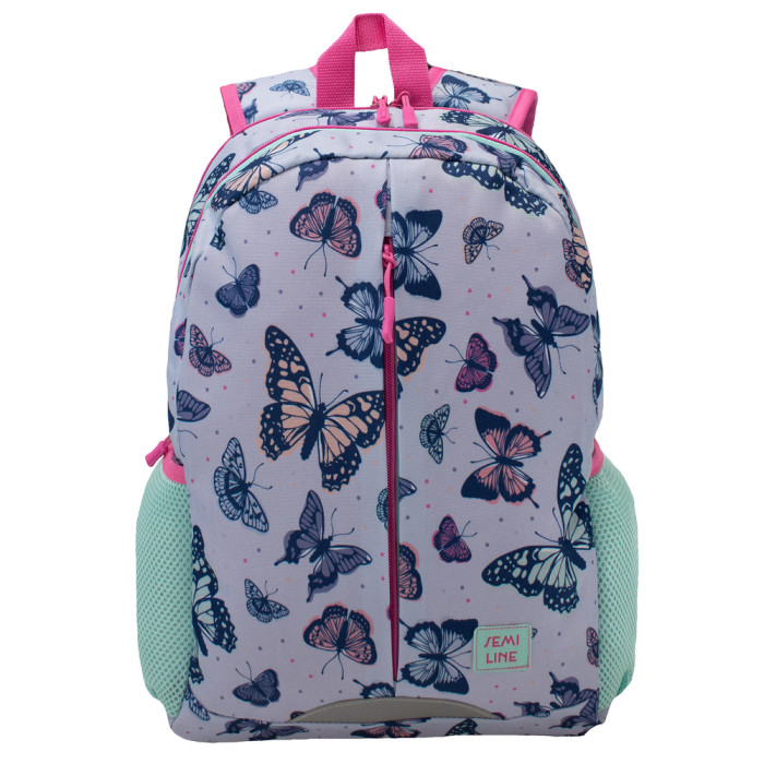 Рюкзак детский Semi Line 12 Lilac Batterfly Print (J4924-1)  