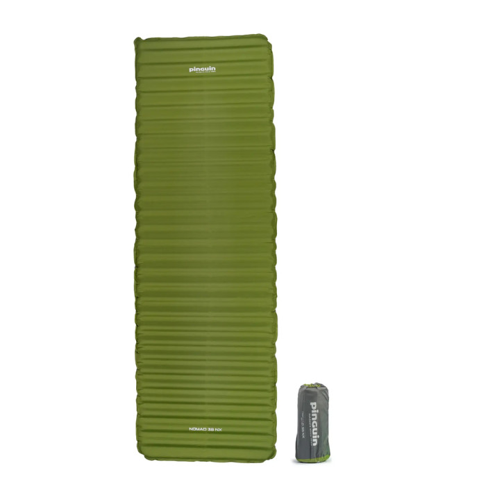 Самонадувающийся коврик Pinguin Nomad NX, 194x64x3.8см, Khaki (PNG 715347)  
