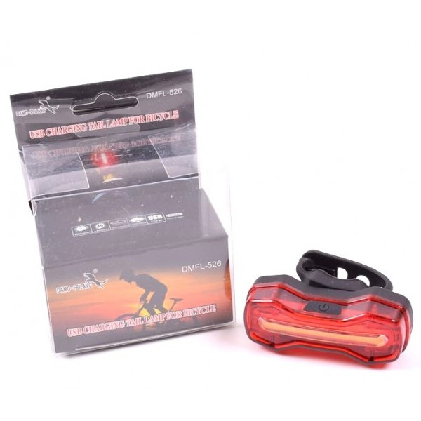 Фонарь велосипедный Police DMFL-526, microUSB  