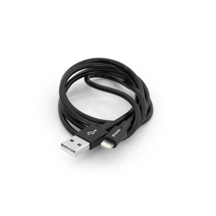 Кабель Verbatim Apple Lightning G2 100cm (черный)  