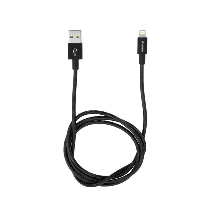 Кабель Verbatim Apple Lightning G2 100cm (черный)  