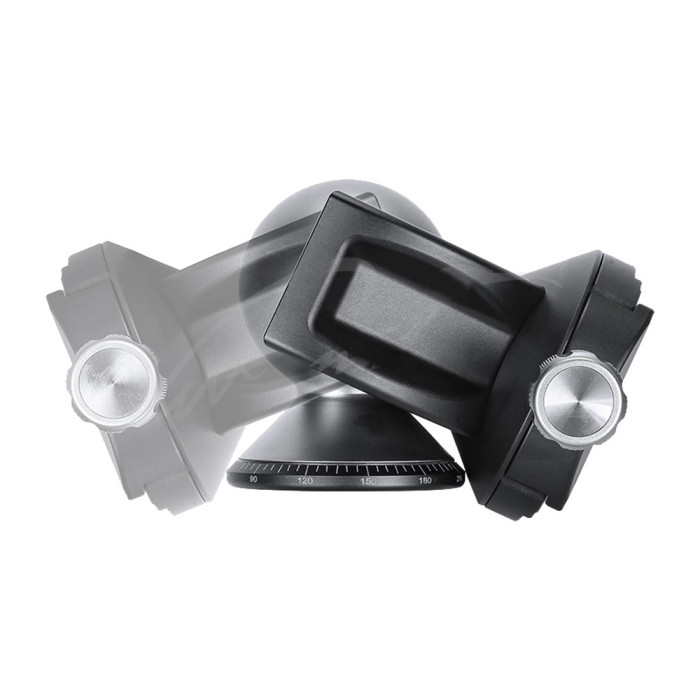 Головка штативная Leofoto MH-60 с зажимом ARCA. с ручкой и уровнем  