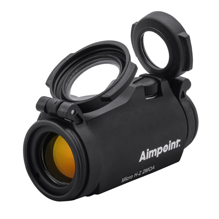Прицел Aimpoint Micro H-2 2МОА, без крепления, с защитными крышками (200186)  