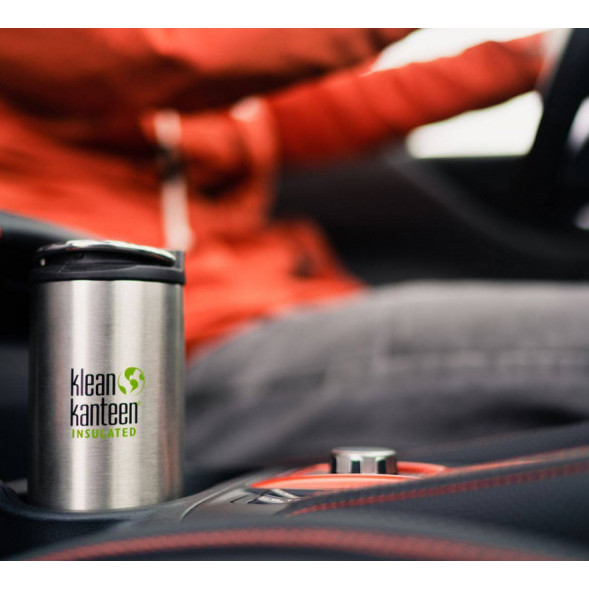 Термочашка Klean Kanteen TKWide Cafe Cap Brushed Stainless 473 мл  