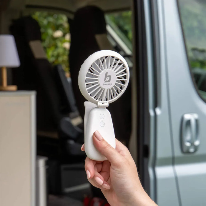 Вентилятор аккумуляторный Bo-Camp Mini Fan With Clamp White (8520960)  