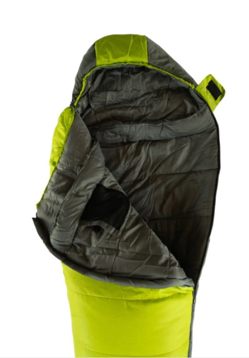 Спальный мешок Tramp Voyager Regular кокон правый оливковый/серый 220/80-55 TRS-052R  