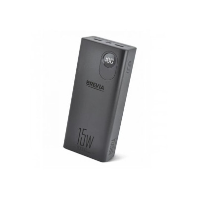 Повербанк (Power Bank) Brevia 30000mAh 15.5W Li-Pol, LCD