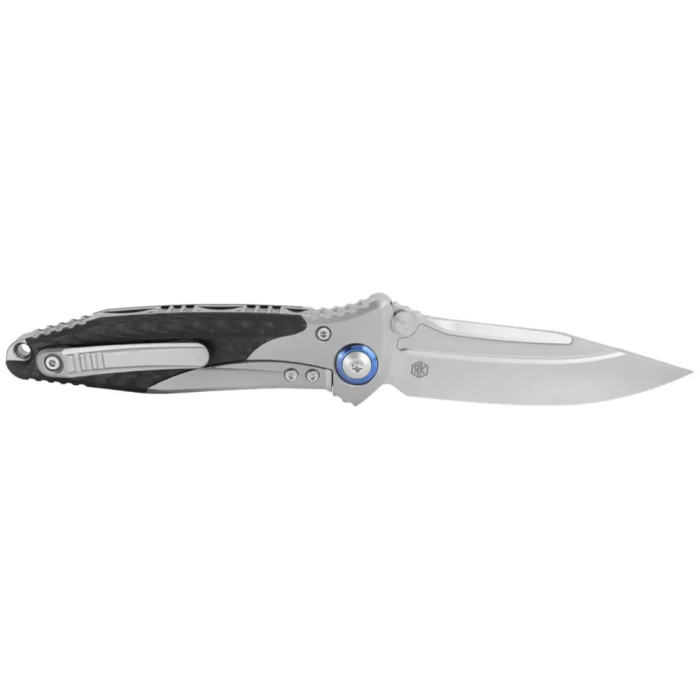 Нож Microtech Socom Bravo Mini S/E Titanium Bead Blast Standart Blue CF  