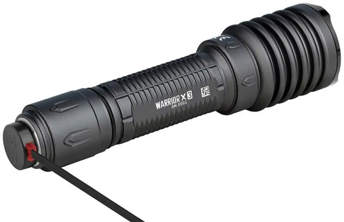 Фонарь Olight Warrior X 3 GR, gunmetal grey  