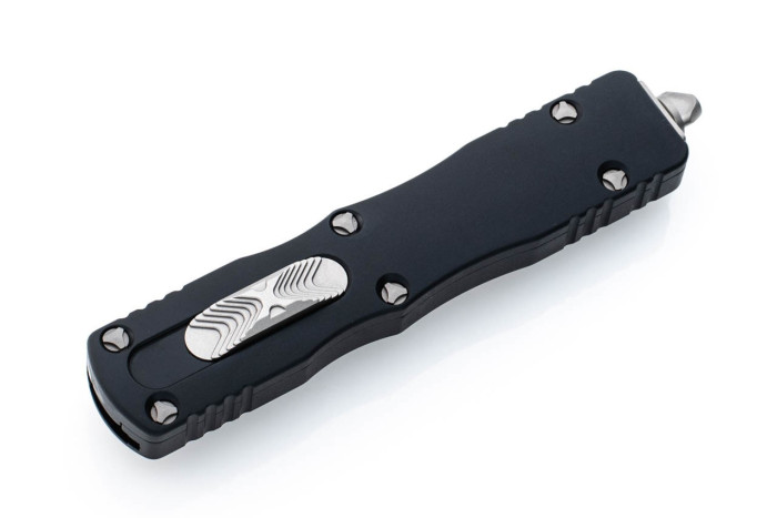 Нож Microtech Dirac Double Edge Black Blade FS серрейтор (225-3)  