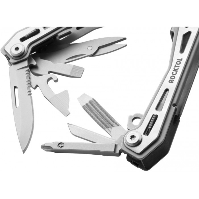 Мультитул Rocktol 16-в-1 с нейлоновым чехлом  