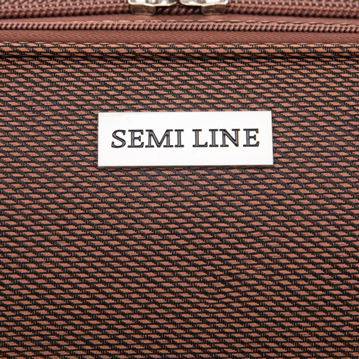Чемодан Semi Line 20" (S) Brown (T5960-1)