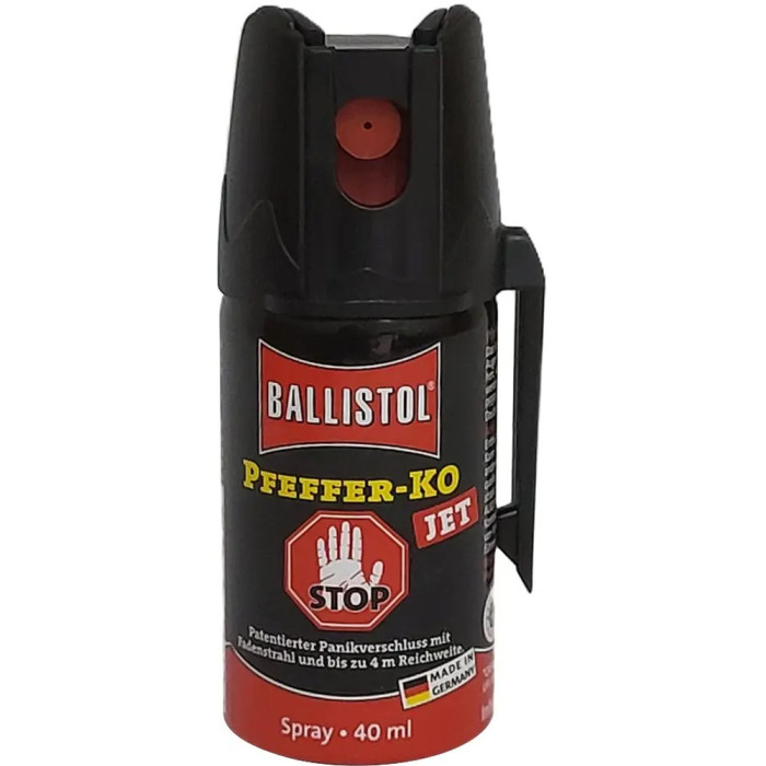 Газовый баллончик Klever Pepper KO Jet струйный 40 мл  