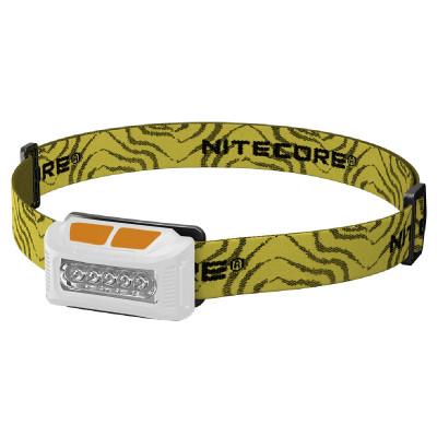 Фонарь налобный Nitecore NU10 белый