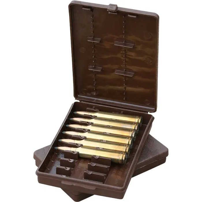 Кейс MTM Ammo Wallet д/.патр.308WIN, 30-06, .308 Win (7,62/51) на 9 патр. коричневый  