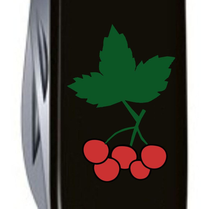 Нож Climber Ukraine 91мм/14функ/черный /Калина  