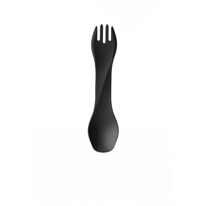 Ложко-вилка Humangear GoBites Uno (Bulk), черный 