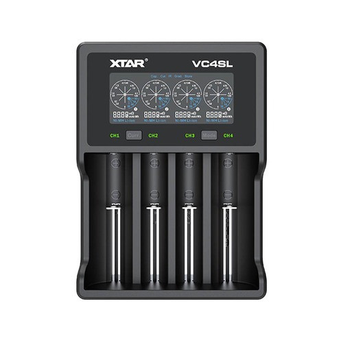 Зарядное устройство с ЖД дисплеем Xtar VC4SL 