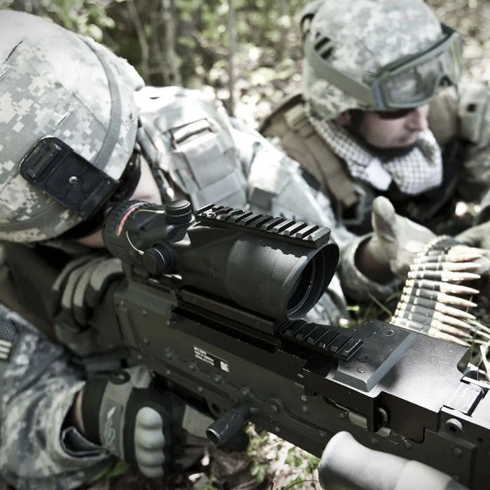 Оптический прицел Trijicon ACOG 4x32 BAC Dual illum Green Chevron .223/5.56 BDC  