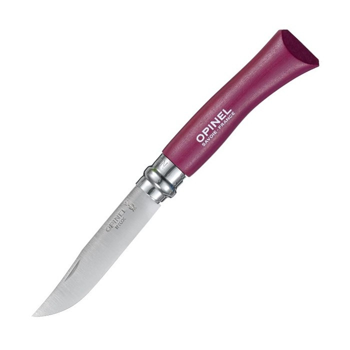 Нож Opinel 7 VRI, фиолетовый 