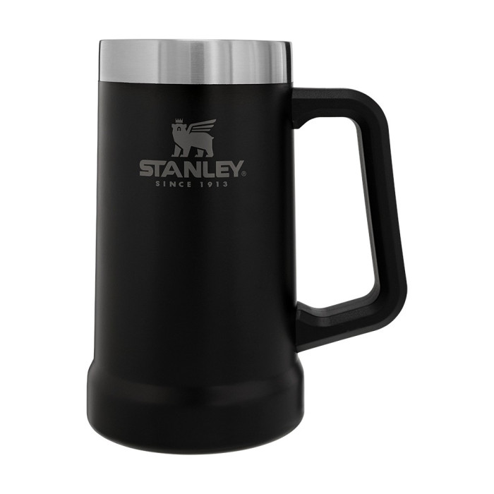 Термокружка пивная Stanley Adventure Stein Matte Black 0.7 л  