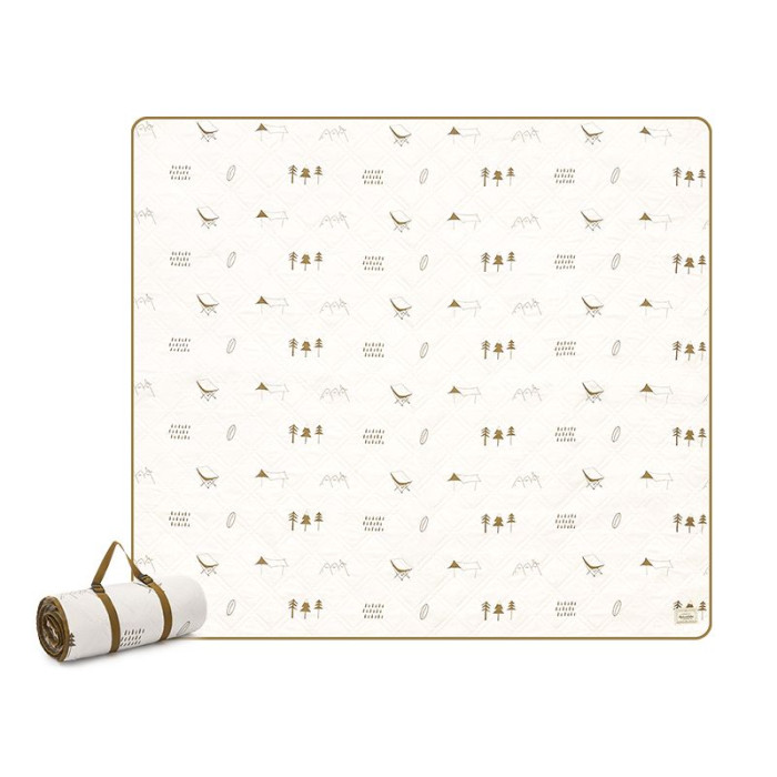 Коврик для пикника Naturehike 180*200 CNK2300DZ019, бежевый  