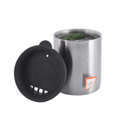 Термокружка с крышкой Tatonka Thermo Mug 250, Silver/Black (TAT 4082.000)