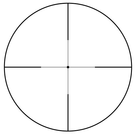 Прицел оптический XD Precision 2,5-10х42 с подсветкой  