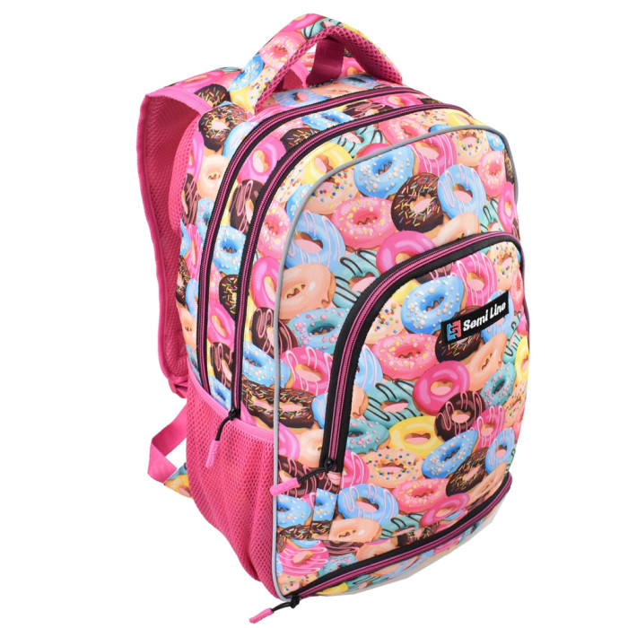 Рюкзак детский Semi Line 19 Rose Donats Print (J4674-4)  